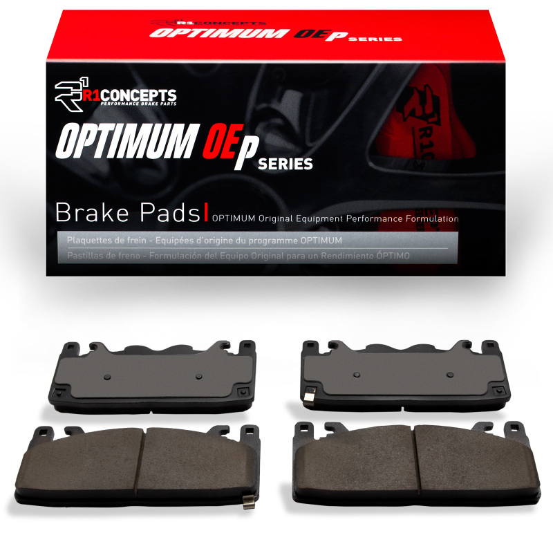 Ford Mustang Brake Pads - Front - R1 Concepts - Optimum OE - `24-`26